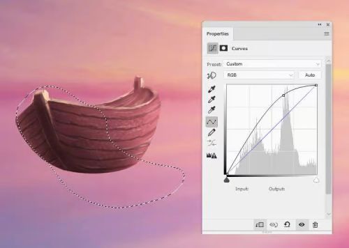 آموزش طراحی غروب خورشید در فتوشاپ